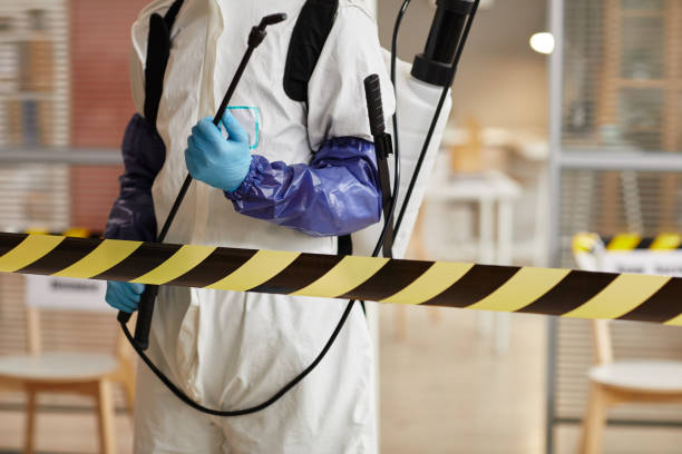 Professional Crime Scene Cleanup technician working in Newark, TX